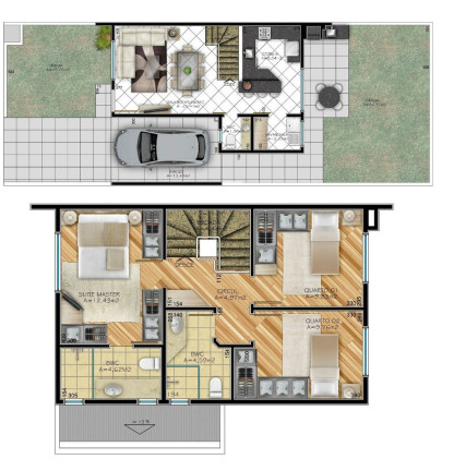 Imagem Casa com 4 Quartos à Venda, 184 m² em Xaxim - Curitiba