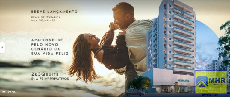 Imagem Apartamento com 3 Quartos à Venda, 79 m² em Praia De Itaparica - Vila Velha Imagem Apartamento com 3 Quartos à Venda, 79 m² em Praia De Itaparica - Vila Velha