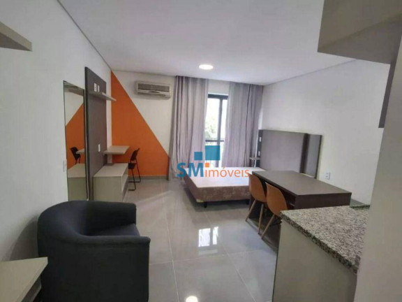 Imagem Apartamento com 1 Quarto para Alugar, 27 m² em Jardim Chácara Inglesa - São Bernardo Do Campo Imagem Apartamento com 1 Quarto para Alugar, 27 m² em Jardim Chácara Inglesa - São Bernardo Do Campo