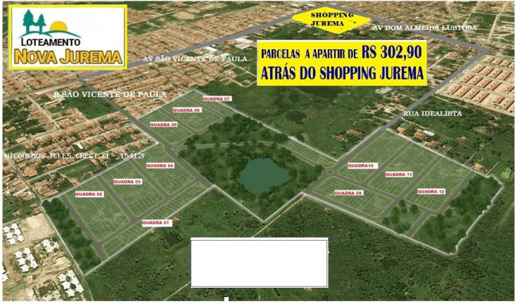 Imagem Terreno à Venda, 150 m² em Araturi (jurema) - Caucaia
