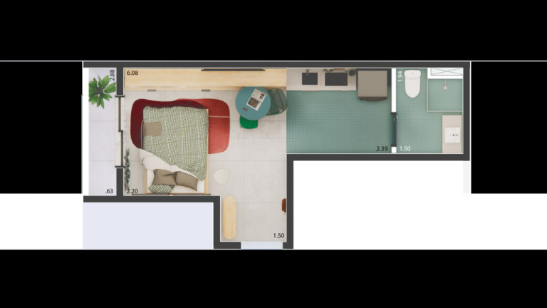 Imagem Imóvel com 1 Quarto à Venda, 16 m² em Vila Buarque - São Paulo Imagem Imóvel com 1 Quarto à Venda, 16 m² em Vila Buarque - São Paulo