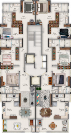 Imagem Apartamento com 3 Quartos à Venda, 127 m² em Meia Praia - Itapema Imagem Apartamento com 3 Quartos à Venda, 127 m² em Meia Praia - Itapema