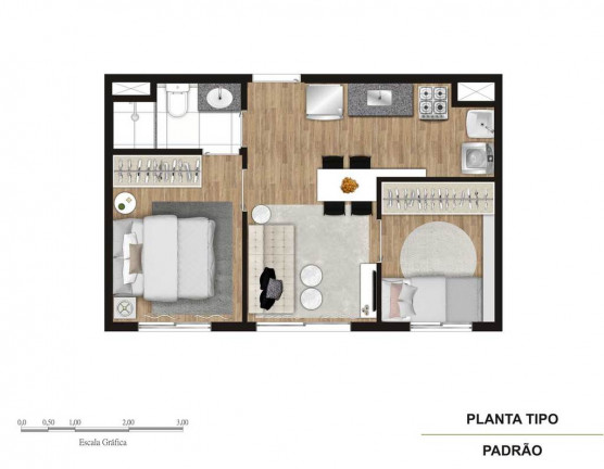 Imagem Apartamento com 2 Quartos à Venda, 34 m² em Jardim Marajoara - São Paulo Imagem Apartamento com 2 Quartos à Venda, 34 m² em Jardim Marajoara - São Paulo