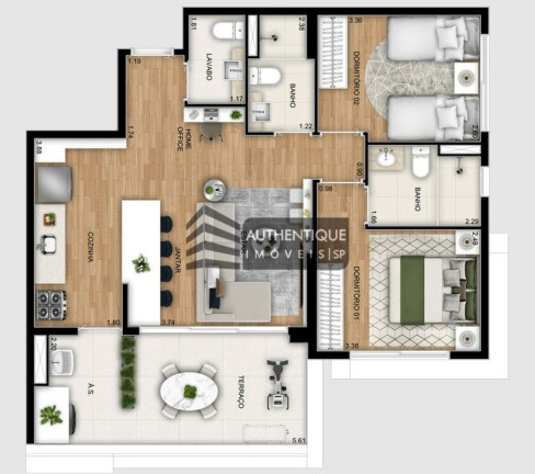 Imagem Apartamento com 2 Quartos à Venda, 74 m² em Saúde - São Paulo Imagem Apartamento com 2 Quartos à Venda, 74 m² em Saúde - São Paulo