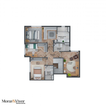Imagem Apartamento com 4 Quartos à Venda, 127 m² em Vila Izabel - Curitiba Imagem Apartamento com 4 Quartos à Venda, 127 m² em Vila Izabel - Curitiba