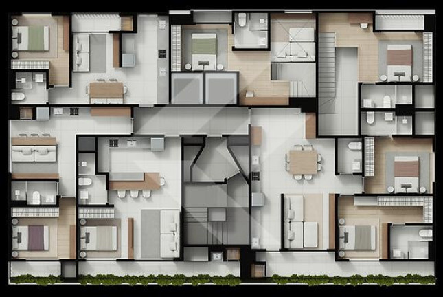 Imagem Apartamento com 1 Quarto à Venda, 64 m² em Fazenda - Itajaí Imagem Apartamento com 1 Quarto à Venda, 64 m² em Fazenda - Itajaí