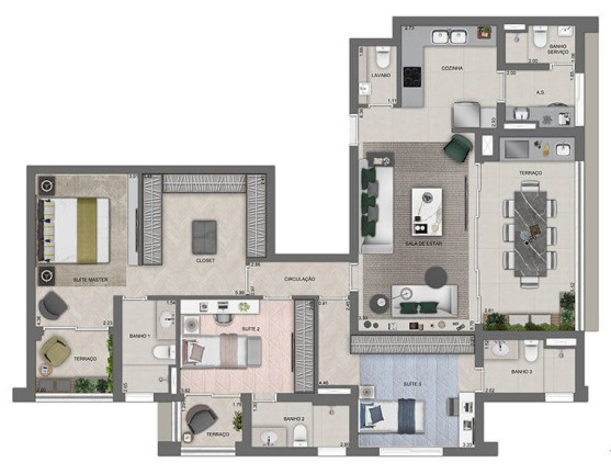 Imagem Apartamento com 3 Quartos à Venda, 140 m² em Vila Nova Conceição - São Paulo Imagem Apartamento com 3 Quartos à Venda, 140 m² em Vila Nova Conceição - São Paulo