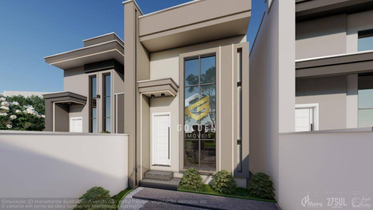 Imagem Casa com 2 Quartos à Venda, 68 m² em Joaia Loteamento Flora E Flora - Tijucas