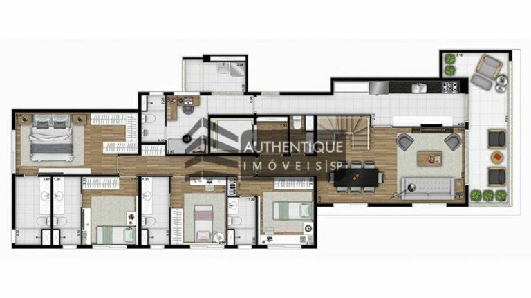 Imagem Apartamento com 4 Quartos à Venda, 206 m² em Perdizes - São Paulo
