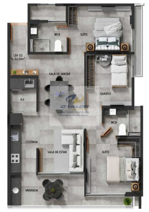 Imagem Apartamento com 2 Quartos à Venda, 61 m² em Camboinha - Cabedelo