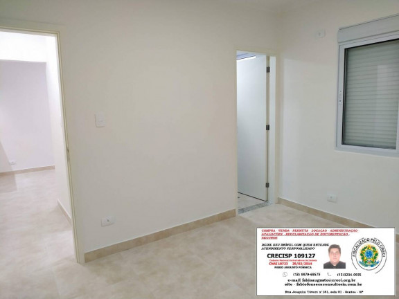 Imagem Apartamento com 1 Quarto à Venda, 52 m² em José Menino - Santos