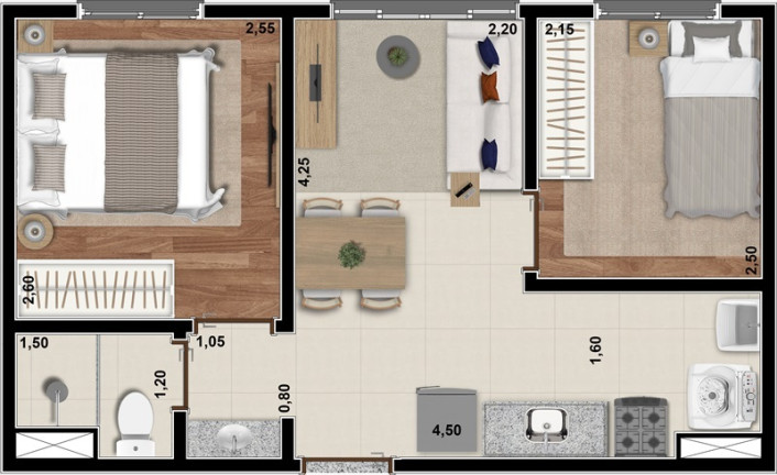 Imagem Apartamento com 1 Quarto à Venda, 35 m² em Jabaquara - São Paulo Imagem Apartamento com 1 Quarto à Venda, 35 m² em Jabaquara - São Paulo