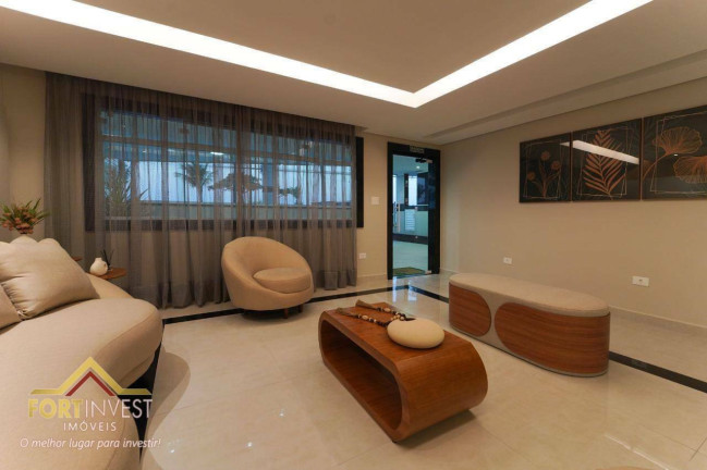 Imagem Imóvel com 1 Quarto à Venda, 54 m² em Jardim Real - Praia Grande