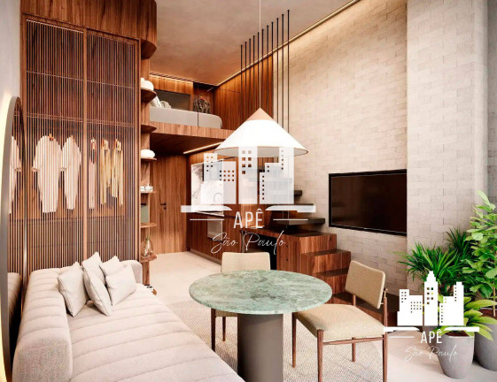 Imagem Apartamento com 1 Quarto à Venda, 24 m² em Moema - São Paulo
