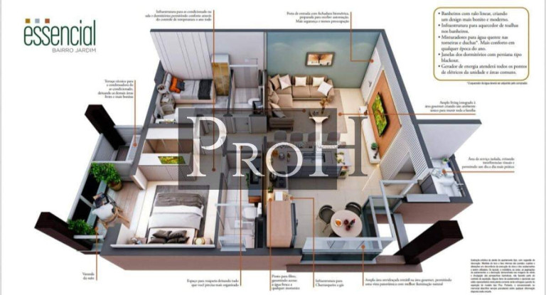Imagem Apartamento com 2 Quartos à Venda, 67 m² em Jardim - Santo André Imagem Apartamento com 2 Quartos à Venda, 67 m² em Jardim - Santo André