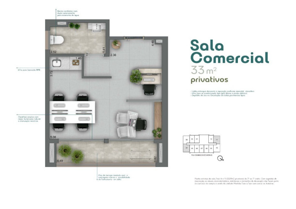 Imagem Sala Comercial à Venda, 33 m² em Vila Mariana - São Paulo Imagem Sala Comercial à Venda, 33 m² em Vila Mariana - São Paulo