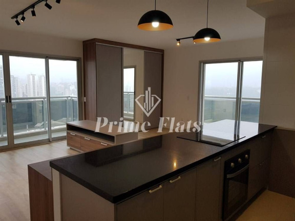 Imagem Apartamento com 1 Quarto para Alugar, 50 m² em Santo Amaro - São Paulo Imagem Apartamento com 1 Quarto para Alugar, 50 m² em Santo Amaro - São Paulo
