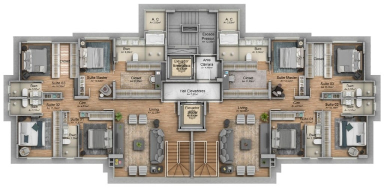 Imagem Cobertura com 4 Quartos à Venda, 296 m² em Pioneiros - Balneário Camboriú Imagem Cobertura com 4 Quartos à Venda, 296 m² em Pioneiros - Balneário Camboriú