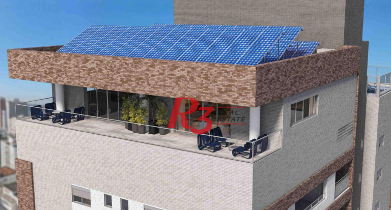 Imagem Apartamento com 3 Quartos à Venda, 124 m² em Gonzaga - Santos