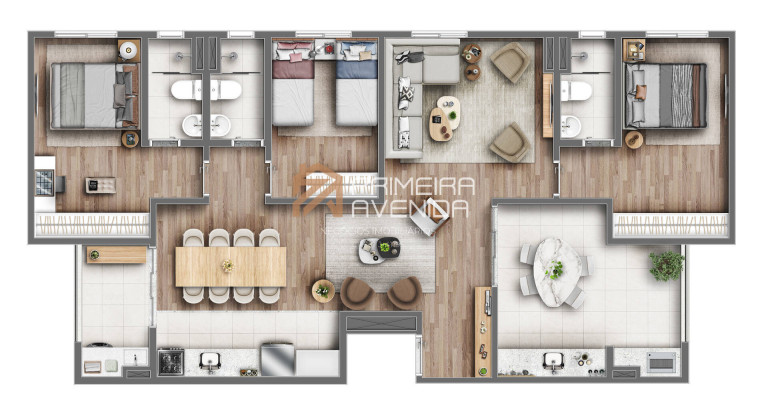 Imagem Apartamento com 3 Quartos à Venda, 58 m² em Jardim Ismênia - São José Dos Campos