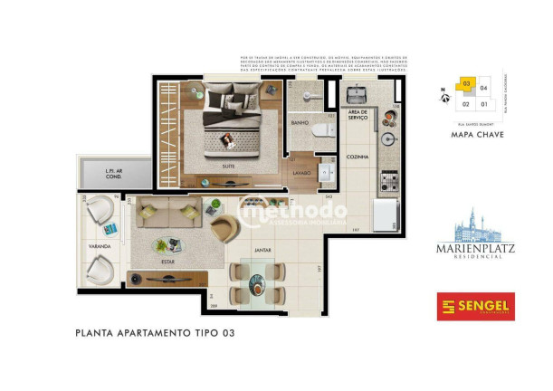 Imagem Apartamento com 1 Quarto à Venda, 39 m² em Cambuí - Campinas