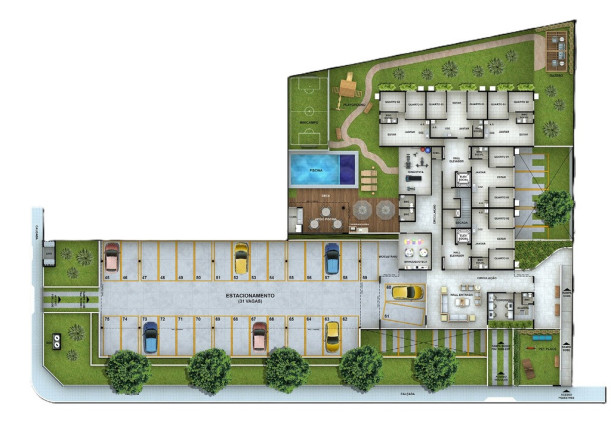 Imagem Apartamento com 2 Quartos à Venda, 40 m² em Tamarineira - Recife