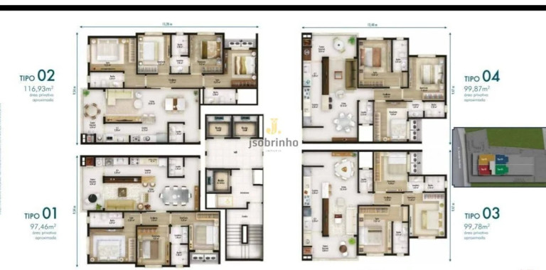 Imagem Apartamento com 3 Quartos à Venda, 98 m² em Canto Da Praia - Itapema Imagem Apartamento com 3 Quartos à Venda, 98 m² em Canto Da Praia - Itapema