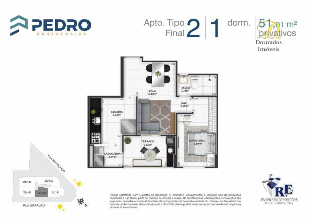 Imagem Apartamento com 2 Quartos à Venda, 79 m² em Tupi - Praia Grande