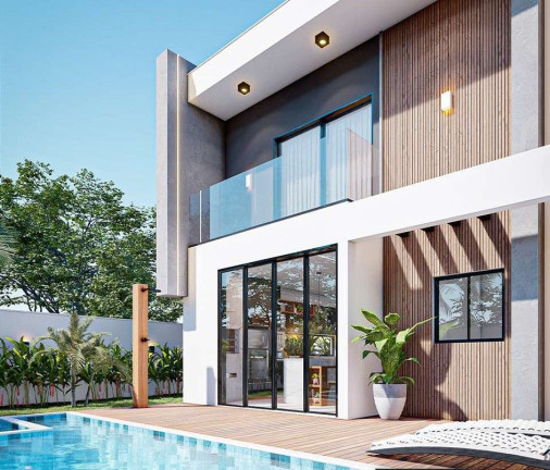 Imagem Casa com 4 Quartos à Venda, 213 m² em Terras Alphaville Camaçari  - Camaçari