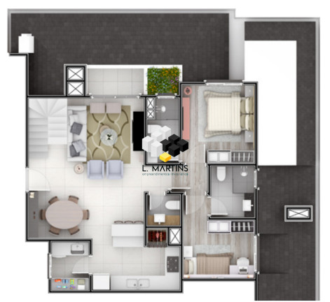 Imagem Apartamento com 3 Quartos à Venda, 170 m² em Planalto - Gramado Imagem Apartamento com 3 Quartos à Venda, 170 m² em Planalto - Gramado