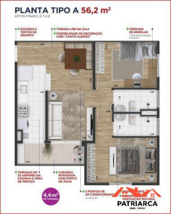Imagem Apartamento com 2 Quartos à Venda, 56 m² em Parque Ortolândia - Hortolândia Imagem Apartamento com 2 Quartos à Venda, 56 m² em Parque Ortolândia - Hortolândia