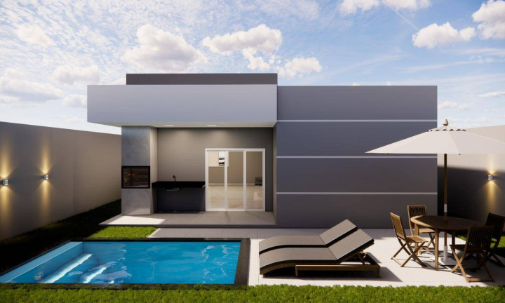 Imagem Casa com 3 Quartos à Venda, 125 m² em Jardim Dos Estados - Várzea Grande
