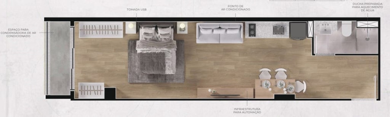 Imagem Apartamento com 1 Quarto à Venda, 100 m² em Jardins - São Paulo