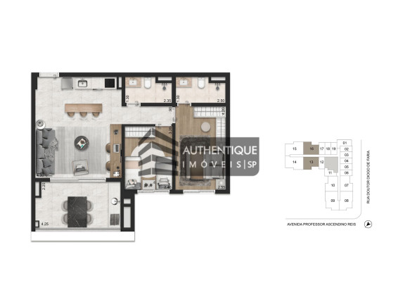 Imagem Apartamento com 2 Quartos à Venda, 78 m² em Vila Clementino - São Paulo Imagem Apartamento com 2 Quartos à Venda, 78 m² em Vila Clementino - São Paulo