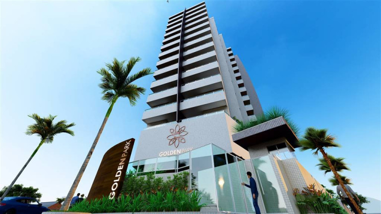 Apartamento com 2 Quartos à Venda, 69 m² em Caiçara - Praia Grande