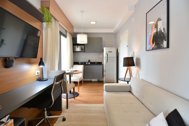 Imagem Apartamento com 1 Quarto para Alugar, 33 m² em Pinheiros - São Paulo Imagem Apartamento com 1 Quarto para Alugar, 33 m² em Pinheiros - São Paulo