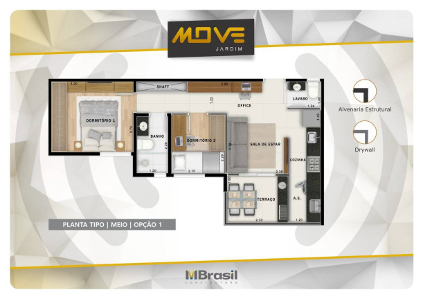 Imagem Apartamento com 2 Quartos à Venda, 49 m² em Jardim - Santo André Imagem Apartamento com 2 Quartos à Venda, 49 m² em Jardim - Santo André