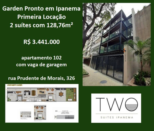 Imagem Apartamento com 2 Quartos à Venda, 94 m² em Ipanema - Rio De Janeiro