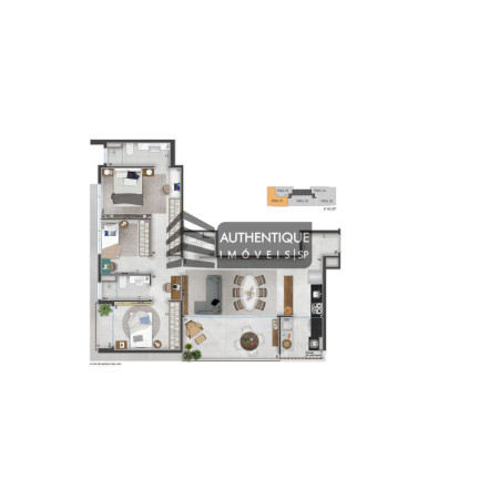 Imagem Apartamento com 3 Quartos à Venda, 103 m² em Jardim Paulista - São Paulo