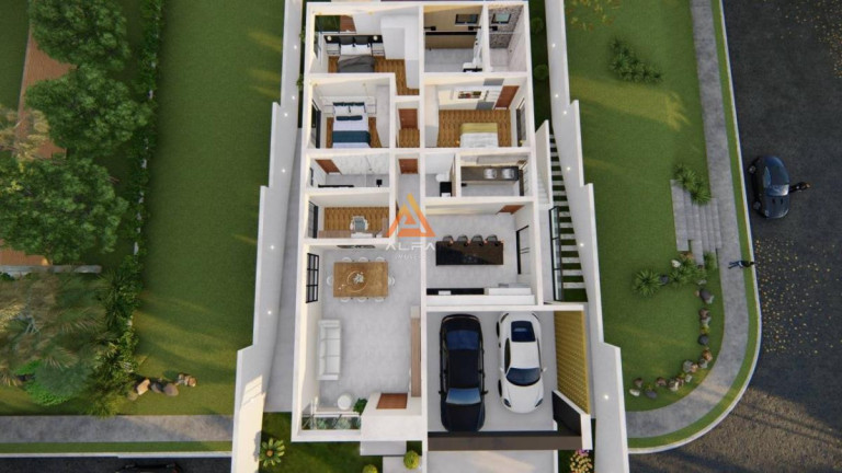 Imagem Casa de Condomínio com 4 Quartos à Venda, 230 m² em Colônia Rodrigo Silva - Barbacena
