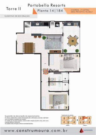 Imagem Apartamento com 2 Quartos à Venda, 78 m² em Centro - Mongaguá