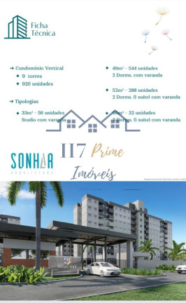 Imagem Apartamento com 2 Quartos à Venda, 52 m² em Medeiros - Jundiaí Imagem Apartamento com 2 Quartos à Venda, 52 m² em Medeiros - Jundiaí