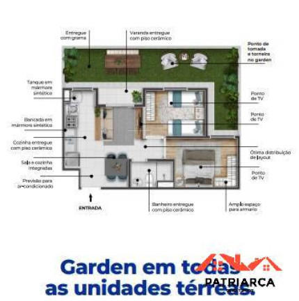 Imagem Apartamento com 2 Quartos à Venda, 40 m² em Jardim Monte Santo - Sumaré