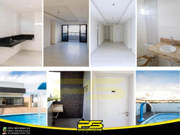 Imagem Apartamento com 3 Quartos à Venda, 74 m² em Bancários - João Pessoa Imagem Apartamento com 3 Quartos à Venda, 74 m² em Bancários - João Pessoa