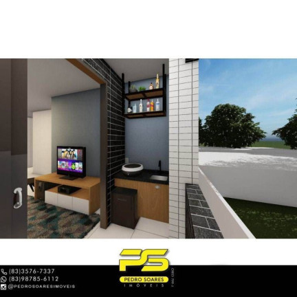 Imagem Apartamento com 2 Quartos à Venda, 55 m² em Brisamar - João Pessoa