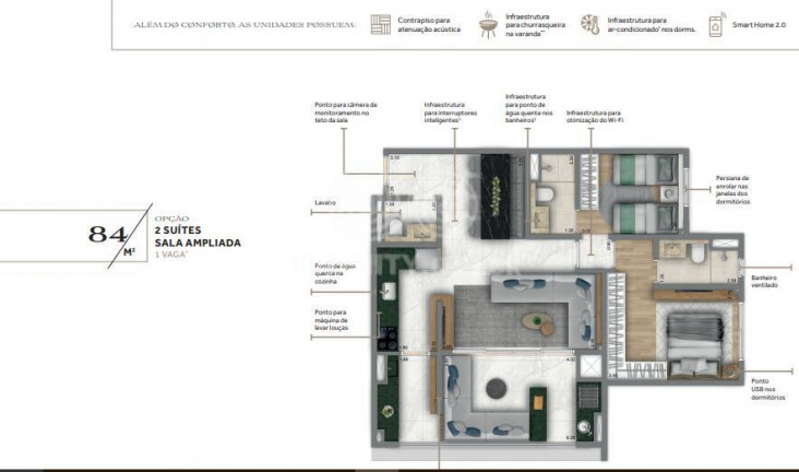 Imagem Apartamento com 3 Quartos à Venda, 84 m² em Alto Da Mooca - São Paulo Imagem Apartamento com 3 Quartos à Venda, 84 m² em Alto Da Mooca - São Paulo