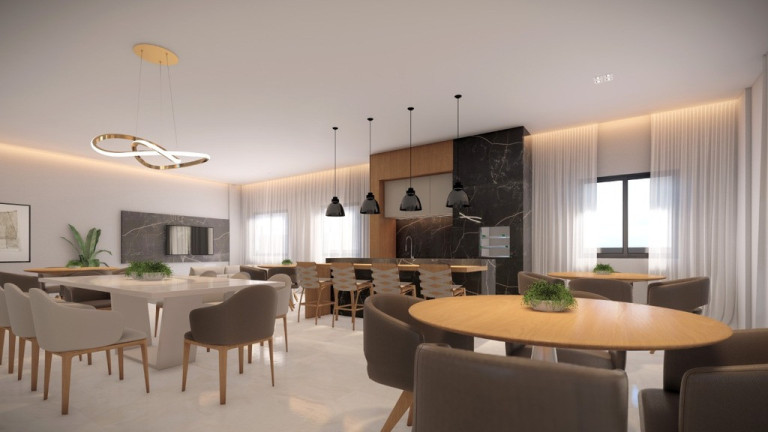 Imagem Apartamento com 2 Quartos à Venda, 62 m² em Boa Vista - Curitiba