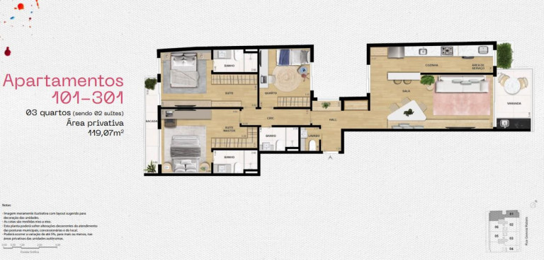 Imagem Apartamento com 3 Quartos à Venda, 119 m² em Gávea - Rio De Janeiro
