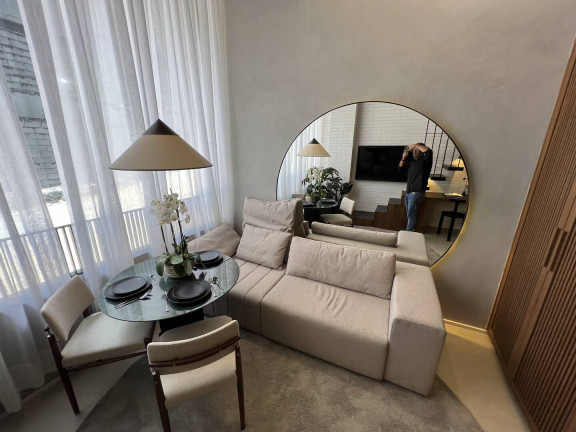Imagem Loft com 1 Quarto à Venda, 23 m² em Indianópolis - São Paulo Imagem Loft com 1 Quarto à Venda, 23 m² em Indianópolis - São Paulo