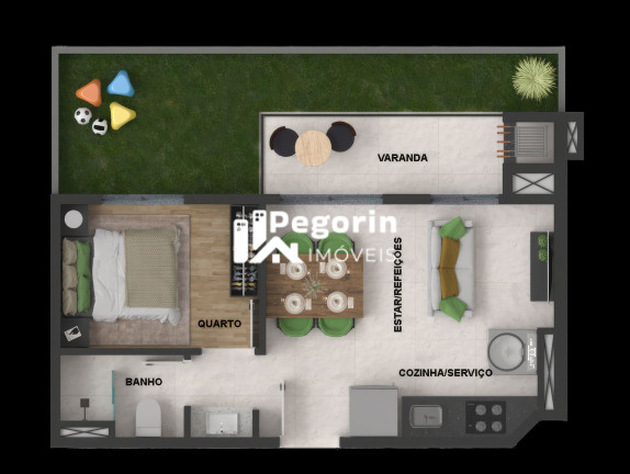 Imagem Apartamento com 2 Quartos à Venda, 45 m² em Novo Mundo - Curitiba Imagem Apartamento com 2 Quartos à Venda, 45 m² em Novo Mundo - Curitiba